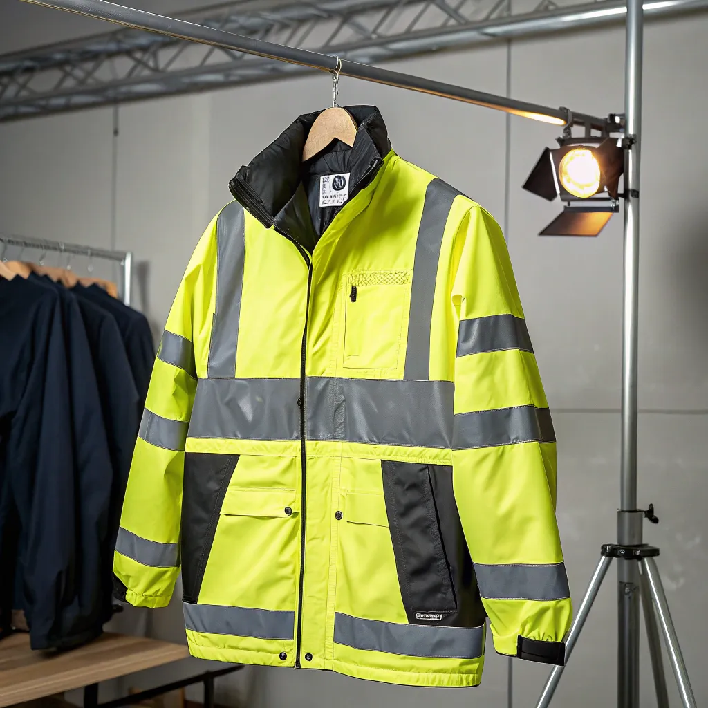 High-visibility Construction Jacket